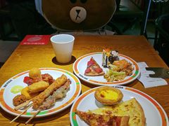奥尔良烤鸡翅根-比格比萨自助(花园路店)