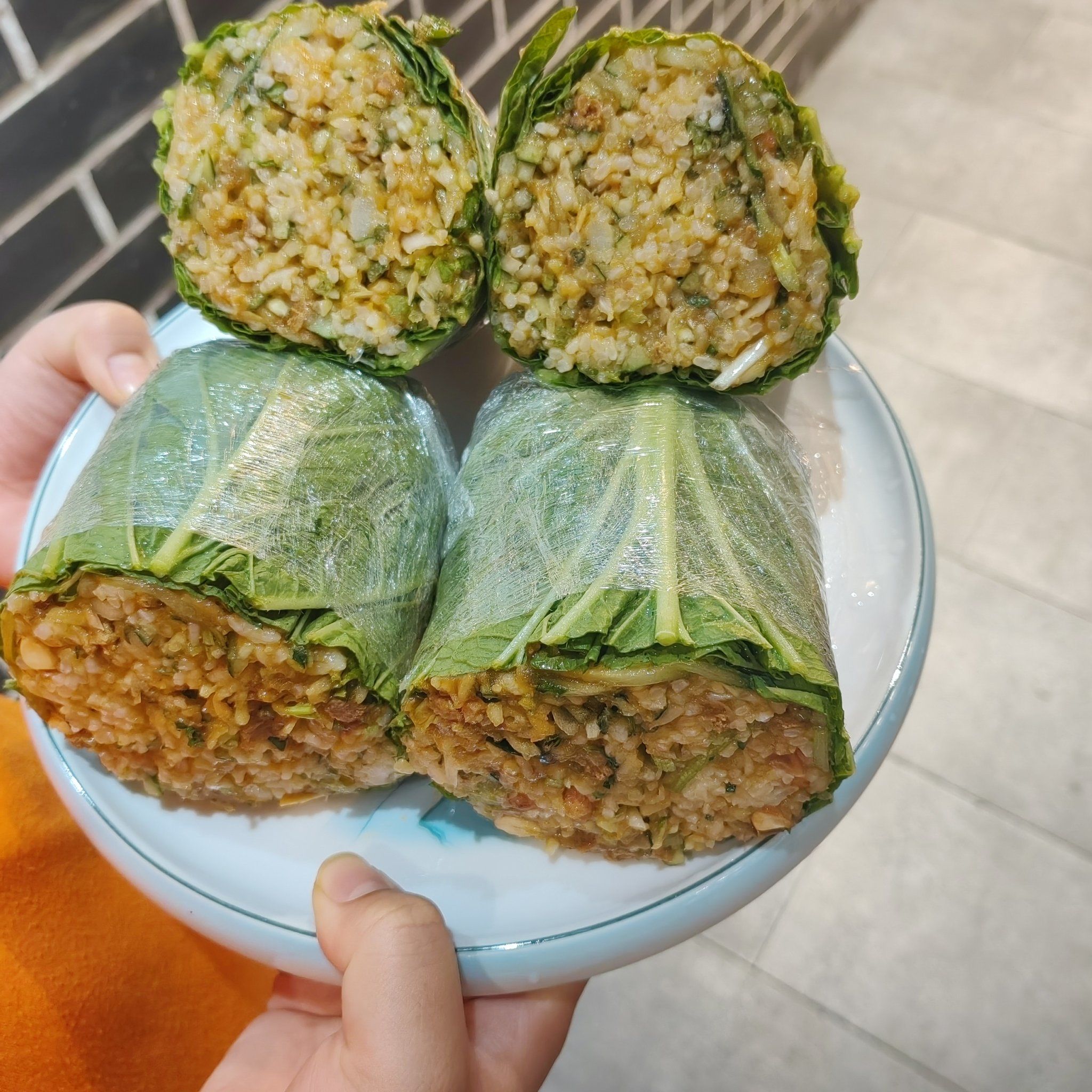 大饭包 经典东北回忆,东北特有的菜叶