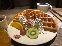 水果冰淇淋松饼-漫咖啡(银泰创意城店)