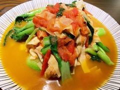 番茄百叶鸡毛菜-佬泰丰斋· 乌镇茶食餐厅