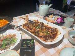 豉油蒸金鲳鱼-珍味汤馆·潮汕家乡菜(保利文化广场店)