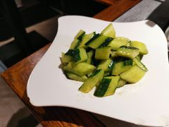 蒜泥青瓜-探鱼·鲜青椒爽麻烤鱼(天河优托邦店)