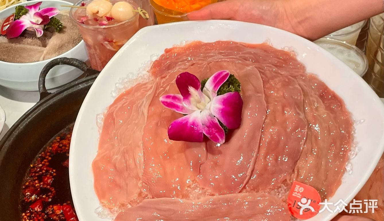 春天到来山茶花开🍃好配辣辣的火锅串串‼️