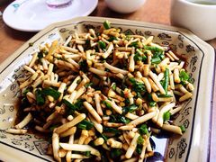 凉拌折耳根白味-海门渔村老厨子(海门渔村美食街店)
