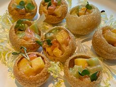 煎三文鱼芒果色拉-蟹榭·本帮江浙菜·蟹宴(五角场合生汇商场店)