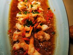 金银蒜蒸凤尾虾-绿茶餐厅(成都大悦城店)