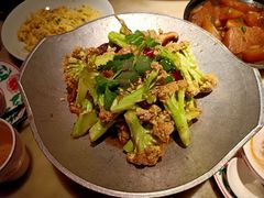 干锅丽水香菇花菜-探花·意境江南菜·唐伯虎文化体验店·松鼠桂鱼(观前店)