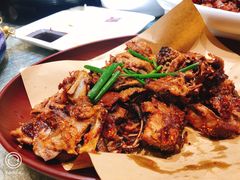 椒盐鸭架-四季厨房 鲁菜·孔府烤鸭(高新万达店)