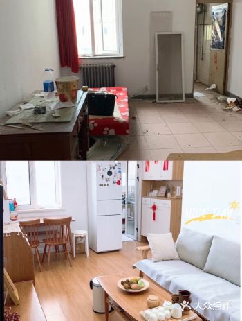 买的是二手房,肯定是住不了,也对比了很多家装修公司