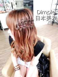 造型师Ena编发作品-DIMPLE日本美发沙龙
