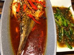 仔姜双椒烤江团-听香·678茶铺(猛追湾店)