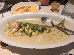 雪菜烧大黄鱼-钱塘花园·宁波菜