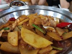 干锅土豆片-阿嫲家家常菜(环岛路店)