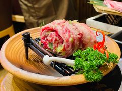 雪花特级秘制卷牛排-黑牛の店·和牛烧肉(合生汇店)