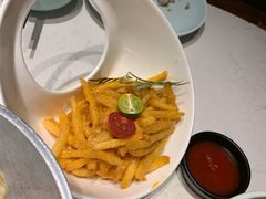 蛋黄焗薯条-卯时·龙光雅宴·精致锡帮菜(惠山古镇店)