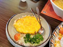 黄金海胆蟹壳烧-仙隐小鹿中華の日料(荣民龙首广场店)