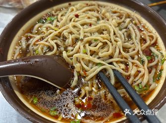 「凤阳县」 美食： 大肠面，妹妹带来吃的，个人觉得面