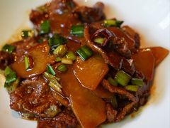 白刺瓜炒肉-新荣记(西溪湿地店)