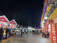 -布尔津河堤夜市