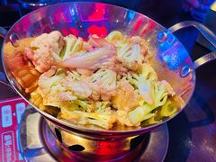 干锅花菜-钳真多钓虾馆·小龙虾海鲜烧烤(九六广场店)