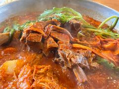脊骨汤-喇喇排骨火锅·传统韩式脊骨汤(望京西园总店)