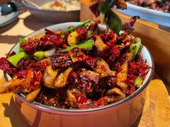 宫爆板筋-山石榴·贵州菜(丰盛里店)