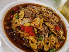 肝腰合炒-柏合黄记豆腐皮饭店