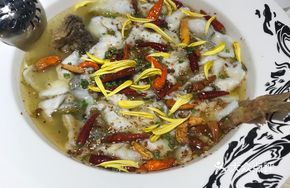 Spicy Sichuan Pickled Cabbage Grilled Fish