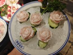 -爱你您·自家鱼塘·活水喷泉鱼火锅(八里店)
