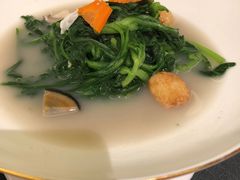 河豚鱼汤浸时蔬-沈灶河豚宴·河豚融合餐厅(汉中路店)