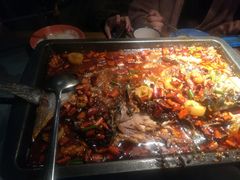 -探鱼·鲜青椒爽麻烤鱼(广州欣荣广场店)