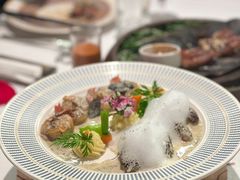 深度料理·奶油泡泡黑松露虾丸子-狮拾久·现代新加坡料理(福田COCO Park店)