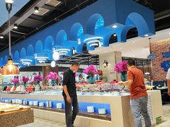 -和谐号海鲜烤肉火锅自助餐厅(车城万达店)