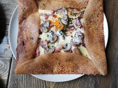 鸡蛋蘑菇熏肉荞麦可丽饼-RAC BAR(安福路店)