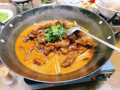 吊锅烧土鸭-雅和睿景·商务宴·风味土窑鸡(花博汇店)