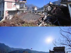 -四川汶川特大地震漩口中学遗址