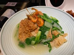 腐皮杭白菜-老头儿油爆虾·知味杭州(爱琴海购物中心)