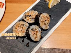 活鳗鱼鹅肝寿司-大岛日本料理铁板烧(南通大饭店)