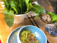芹菜粒-左庭右院鲜牛肉火锅(南通CBD大有境店)