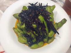 凉拌毛豆-美膳居川菜馆油焖大虾烧烤(卓刀泉店)