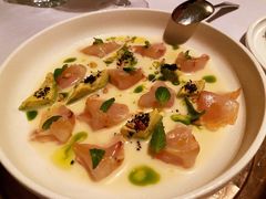 烟熏帝王鱼薄片-壳里西餐厅Coquille Seafood Bistro(蒙自路店)