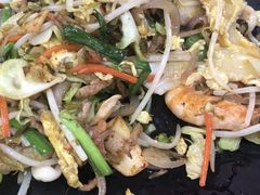 海鲜炒麻糍-台州老六海鲜面馆(上南总店)
