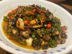 阿婆菜炒田螺肉-吃饭皇帝大土家民族菜(正大广场店)