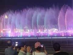 -大连星海广场音乐喷泉