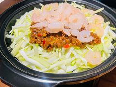 铁板韭黄炒虾仁-蝦塘·中国餐馆(城墙南马道巷店)
