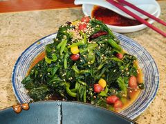 果仁菠菜-金谷园饺子馆(北邮总店)