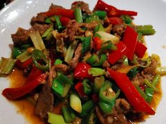 小炒黄牛肉-侯家庄阿才有品私房菜馆
