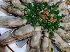 葱油蛏子-温州一家人美食(西木头市店)