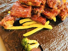 秘制猪肋排配薯条-Supine Bistro溯泮餐厅