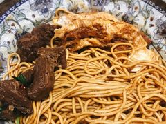 荷包蛋拌面-旺泉餐饮店·清真牛肉面馆